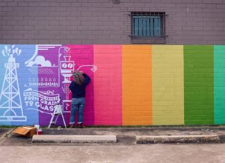 Beaumont este plin de picturi murale vibrante