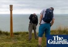 Totemul misterios apare pe calea de coasta din sud-estul Angliei