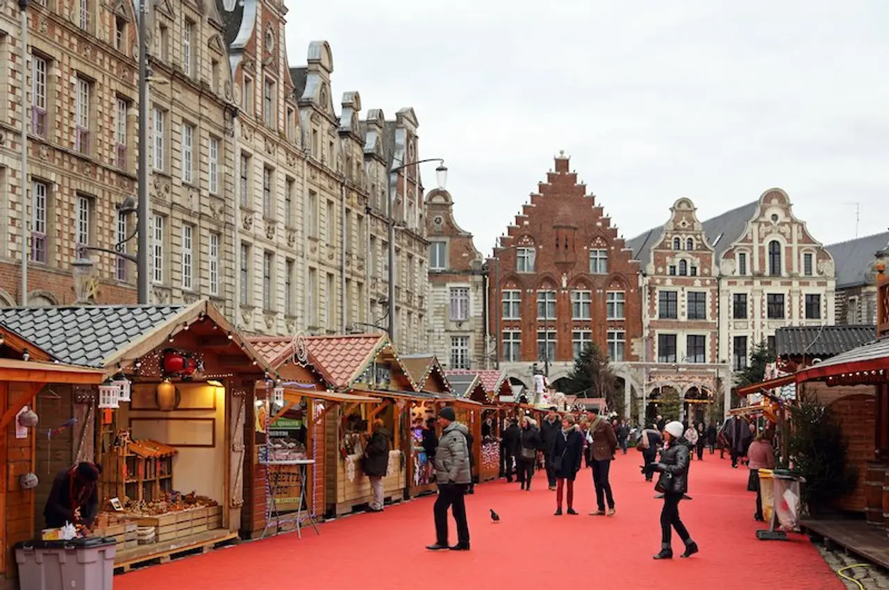 Targul de Craciun din Arras